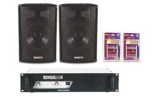 Pack: Etapa VPA2100 + Altavoces VDSG10 X2 + Cable 10m Rojo Negro X2 