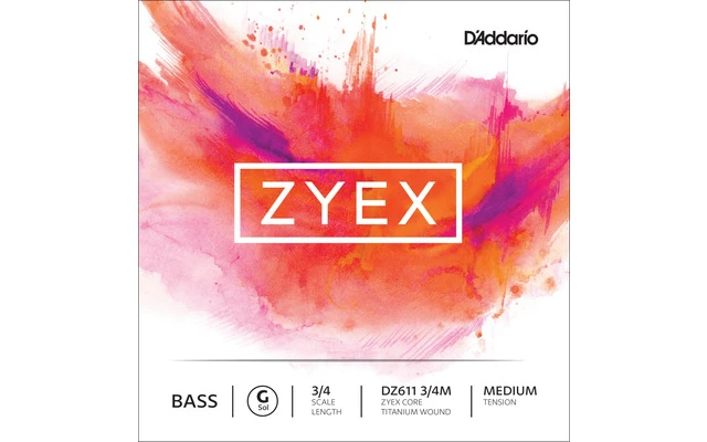 D'Addario DZ611 Zyex 3/4M