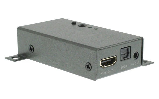 Extractor de audio HDMI con entrada HDMI y salida HDMI + Audio