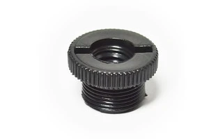 Adaptador de rosca de 3/8" a 5/8" - plastico negro
