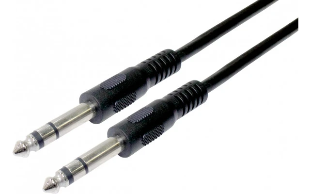 Cable Jack 6.3mm Macho a Macho Stereo 1.5 metros