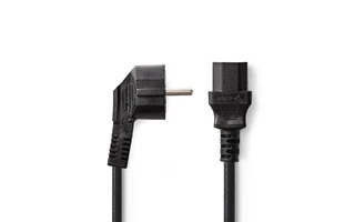 Cable de energía - IEC-320-C13 - IEC-320-C14 - Ángulo de 90°  3.00 m