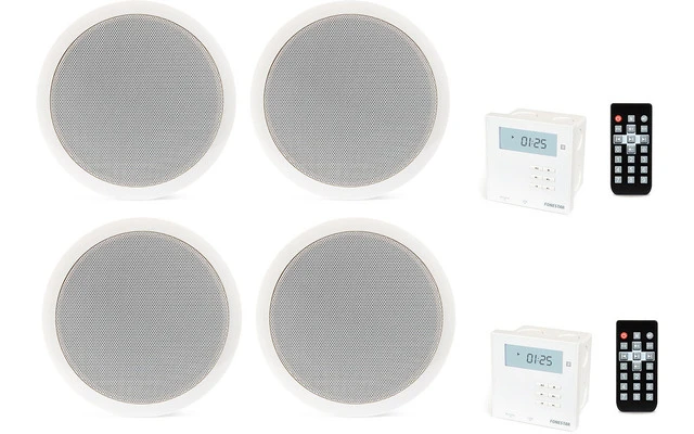 2x Fonestar KS 06 - Dos sistemas de Hilo musical