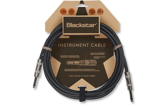 BlackStar Standard Cable 1.5M Str/Str