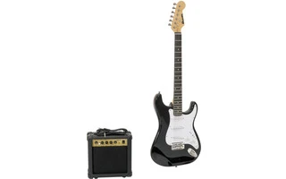 DIMAVERY EGS-1 Electric guitar set, black