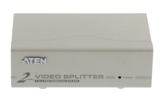 2-Port Splitter VGA Plata - Aten VS92A-AT-G