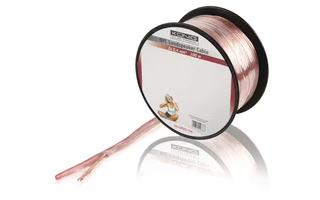 Cable OFC para altavoz de 2x0.40 mm² en bobina de 100m