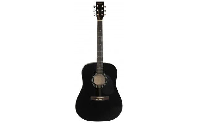 Daytona A411BK - Guitarra acústica negra brillo