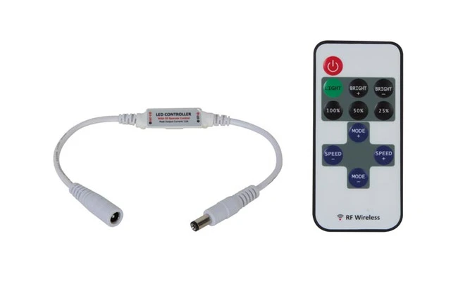 MINI DIMMER LED CON MANDO A DISTANCIA RF INALÁMBRICO
