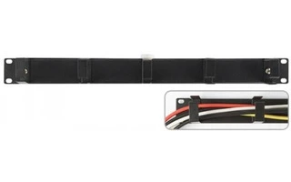 Panel pasacables 1 U rack 19''