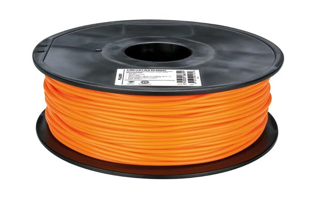 FILAMENTO PLA 3 mm - NARANJA - 1 kg