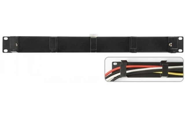 Panel pasacables 1 U rack 19''