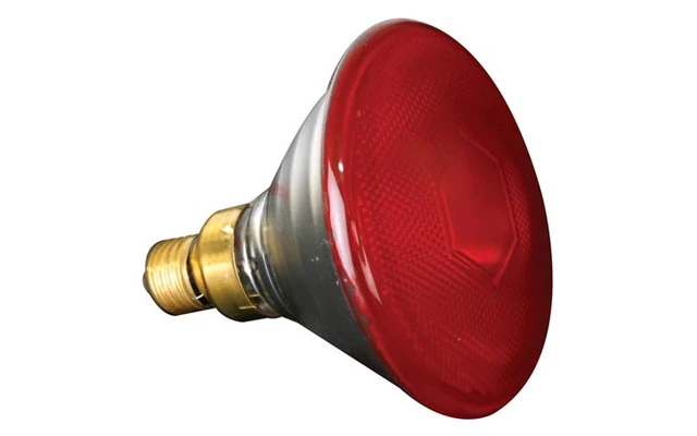 Bombilla halógena Sylvania 80W / 240V , PAR38 , E27 , FL 30°, Rojo