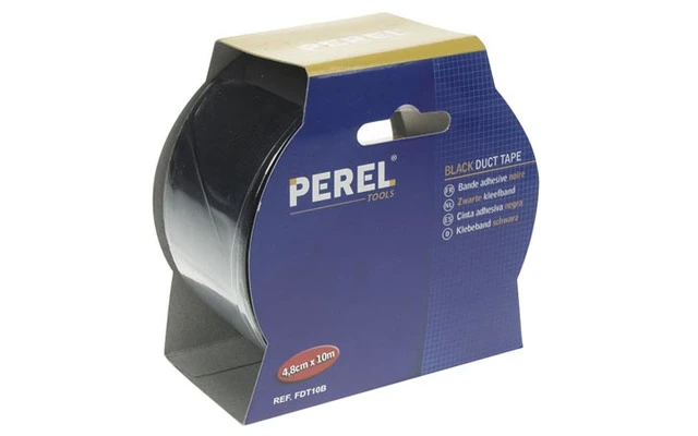 CINTA ADHESIVA NEGRA DUCT 4.8cm x 10m