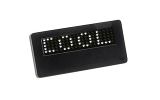 Insignia LED programable 19x5 - Color Blanco