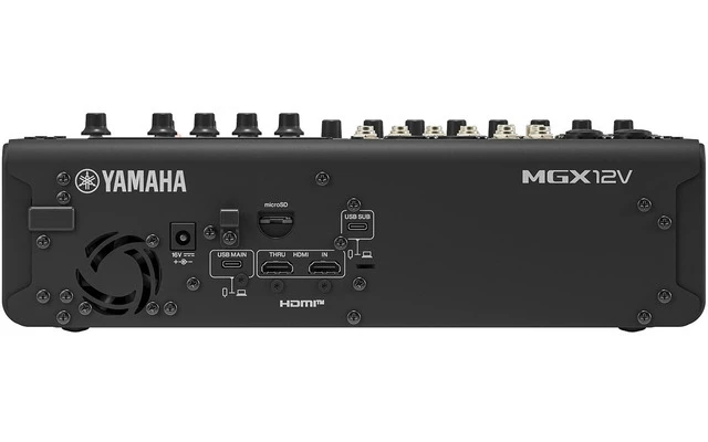 Imagenes de Yamaha MGX12V BK