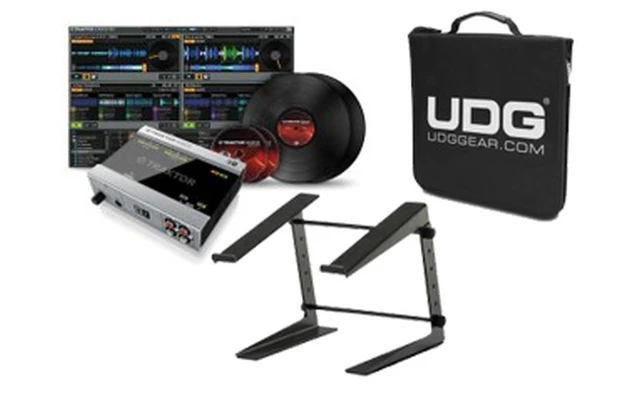 Traktor Scratch A6 + UDG DVS Control + Soporte portatil
