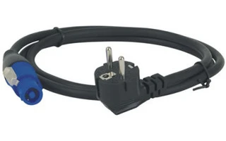 DAP Powercable Neutrik Powercon to Schuko 1,5 m 3 x 2,5 mm2
