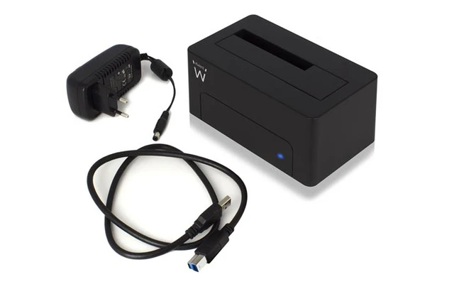 EWENT - ESTACIÓN DE ACOPLAMIENTO USB 3.1 Gen1 (USB 3.0) PARA UNIDADES DE DISCO DURO Y DE ESTADO 