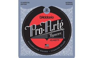 DAddario EJ45TT ProArte Dynacore, Titanium Trebles, Normal Tension