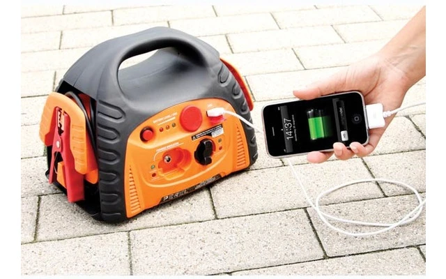 Arrancador de emergencia con salida 12VDC & USB