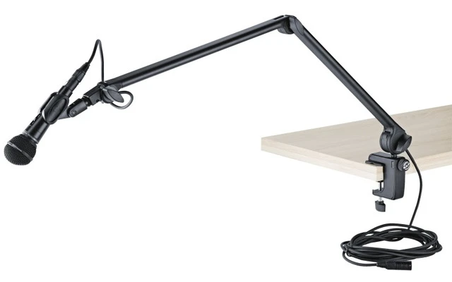 K & M 23860 Brazo de micrófono para sobremesa