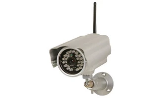 Cámara IP - para el uso en exteriores - cilíndrica - IR - WiFi