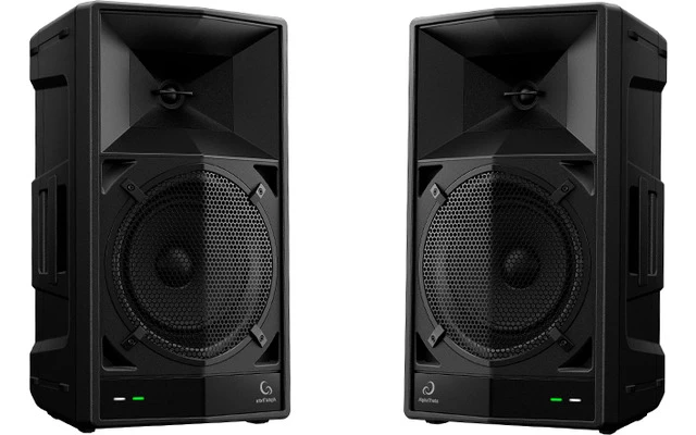 AlphaTheta Wave Eight - Pareja de altavoces WiFi con batería