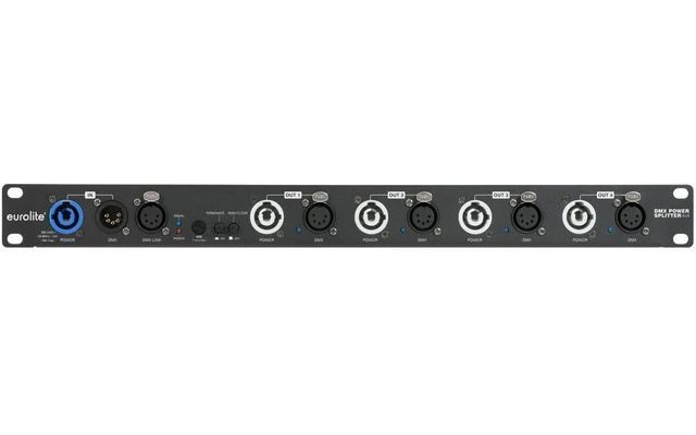 Eurolite DMX Power Splitter 4x4 5-pin XLR