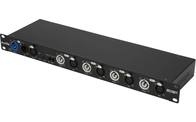 Eurolite DMX Power Splitter 4x4 5-pin XLR