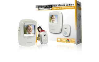 Cámara para la puerta con función de foto - Monitor 2.4"