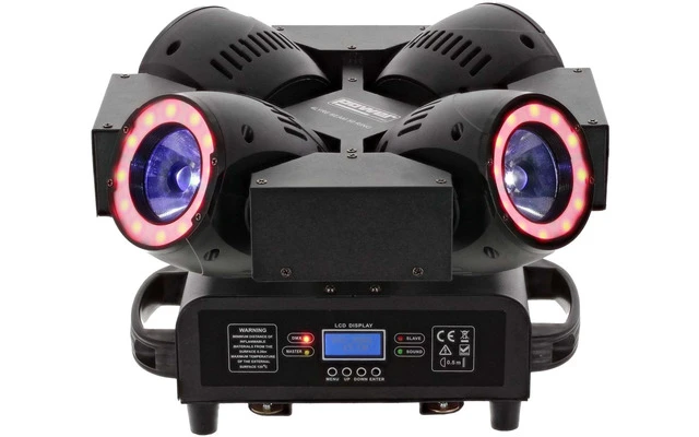 Power Lighting 4Lyre Beam 50 Ring