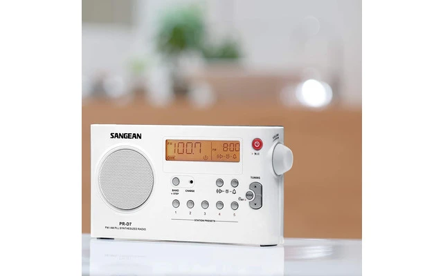 Sangean PR-D7 Blanco