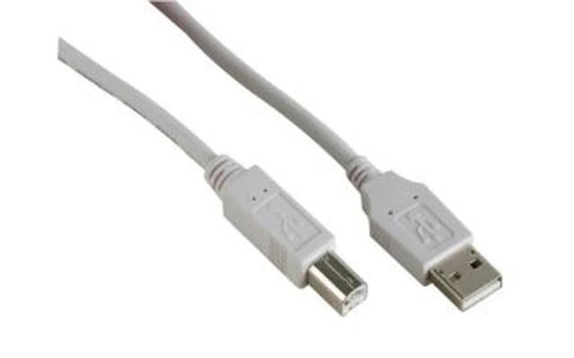 CABLE USB 2.0 - MACHO A / MACHO B, 1m - CW090A
