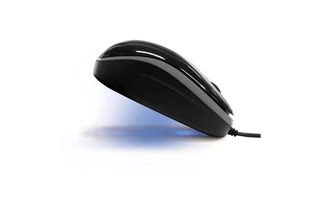 Ratón de LED azul