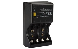 Cargador/Descargador de baterías NiMH/NiCd AA AAA y E-Block 9V
