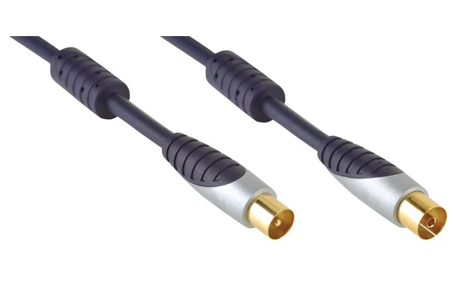 Cable Coaxial para Antena Digital de Rendimiento de Primera Clase 5.0 m