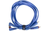 UDG Ultimate Audio Cable Set RCA Straight - RCA Angled Blue 3m