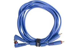 UDG Ultimate Audio Cable Set RCA Straight - RCA Angled Blue 3m