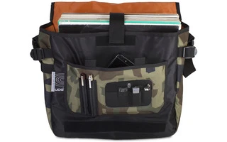 UDG Ultimate CourierBag Negro Camuflaje / Naranja interior