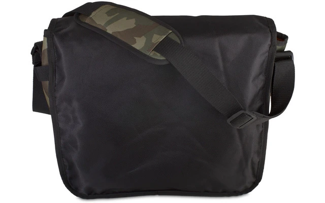 UDG Ultimate CourierBag Negro Camuflaje / Naranja interior