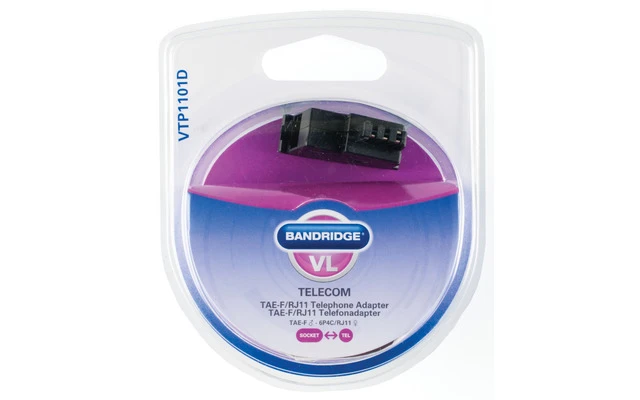 Adaptador de teléfono TAE-F/RJ11