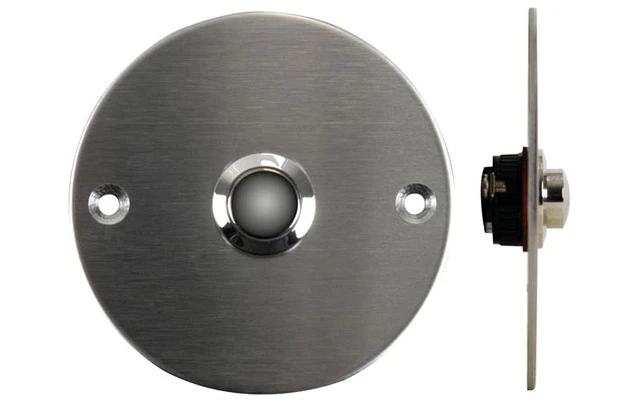 PULSADOR DE TIMBRE DE ACERO INOXIDABLE - NA