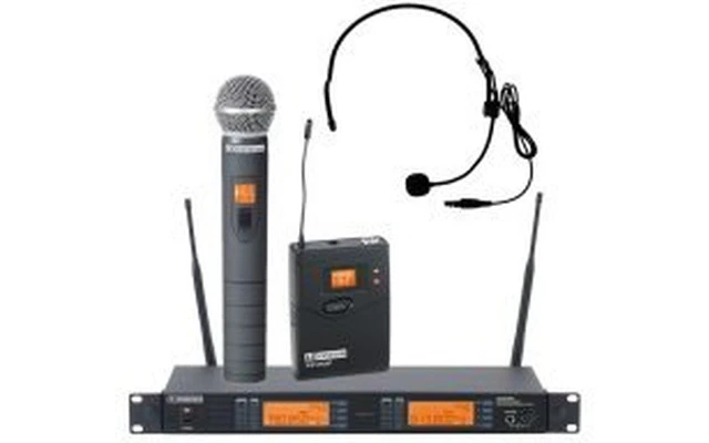 LD Systems LDWS1000 Set inalambrico con mic de mano y diadema