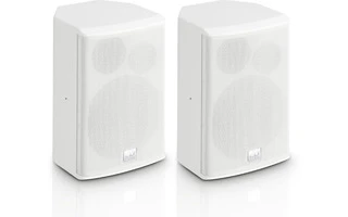 LD Systems SAT 62 G2 W - Caja acústica para instalación 6,5" pasivo blanca