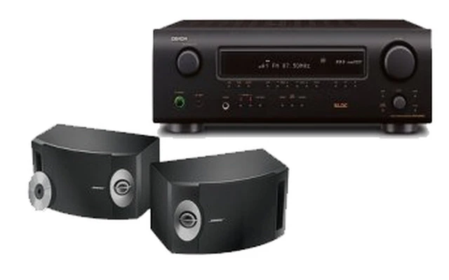 Denon DRA 500 + Bose 201V