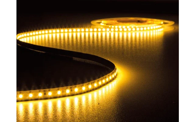 CINTA DE LEDs FLEXIBLE - COLOR BLANCO CÁLIDO 2700K - 600 LEDs - 5m - 24V