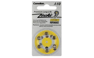 ZINC-AIRE CAMELION 1.4V (6 uds./blister) - 90mAh