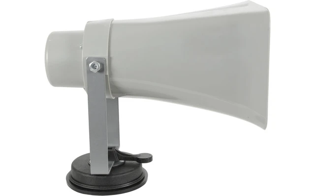 Conjunto Megáfono con bucle para vehículo con ventosa y alimentación 12V