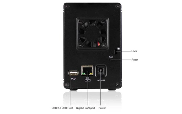 EMINENT - NAS GIGABIT DUAL BAY myiSharing Cloud